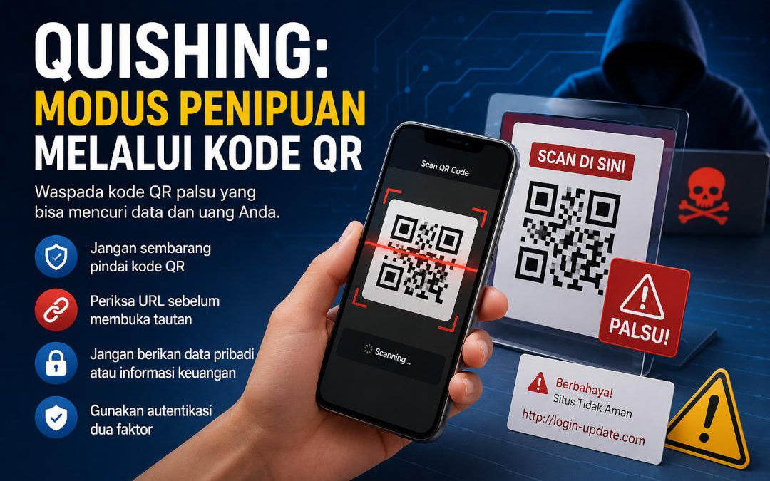 Quishing: Modus Penipuan Melalui Kode QR