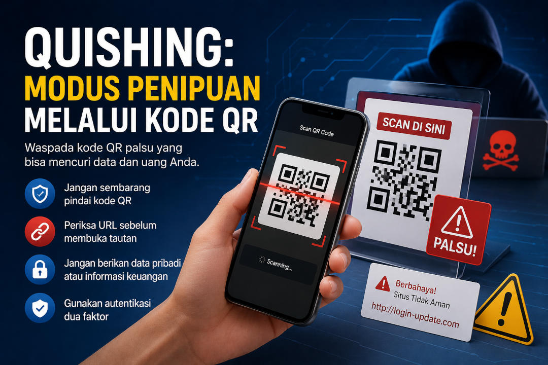 Quishing: Modus Penipuan Melalui Kode QR